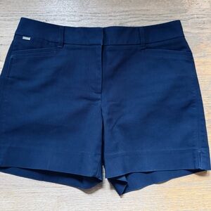 White House Black Market Navy 5 inch Bermuda Shorts